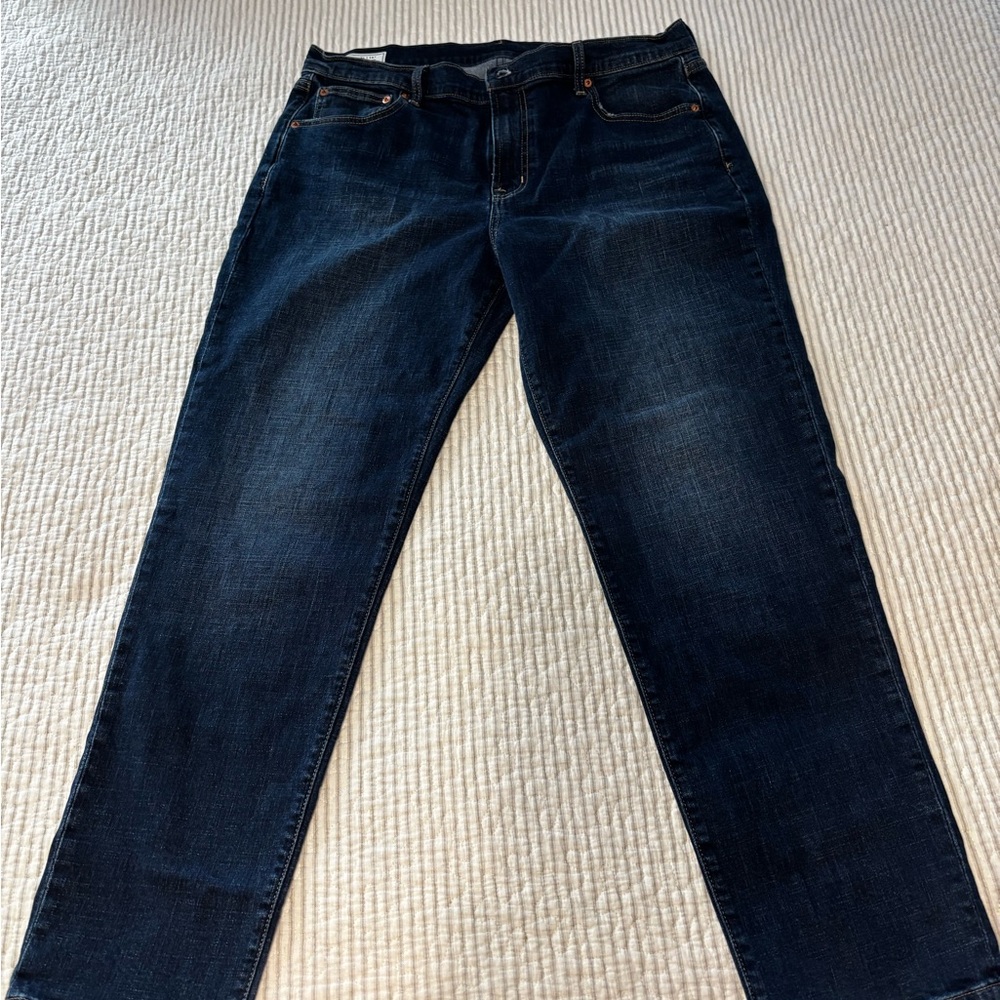 GAP Women's Dark Blue Straight Jeans